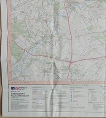 Ordnance Survey Explorer Map 144: Basingstoke, Alton & Whitchurch (2004).