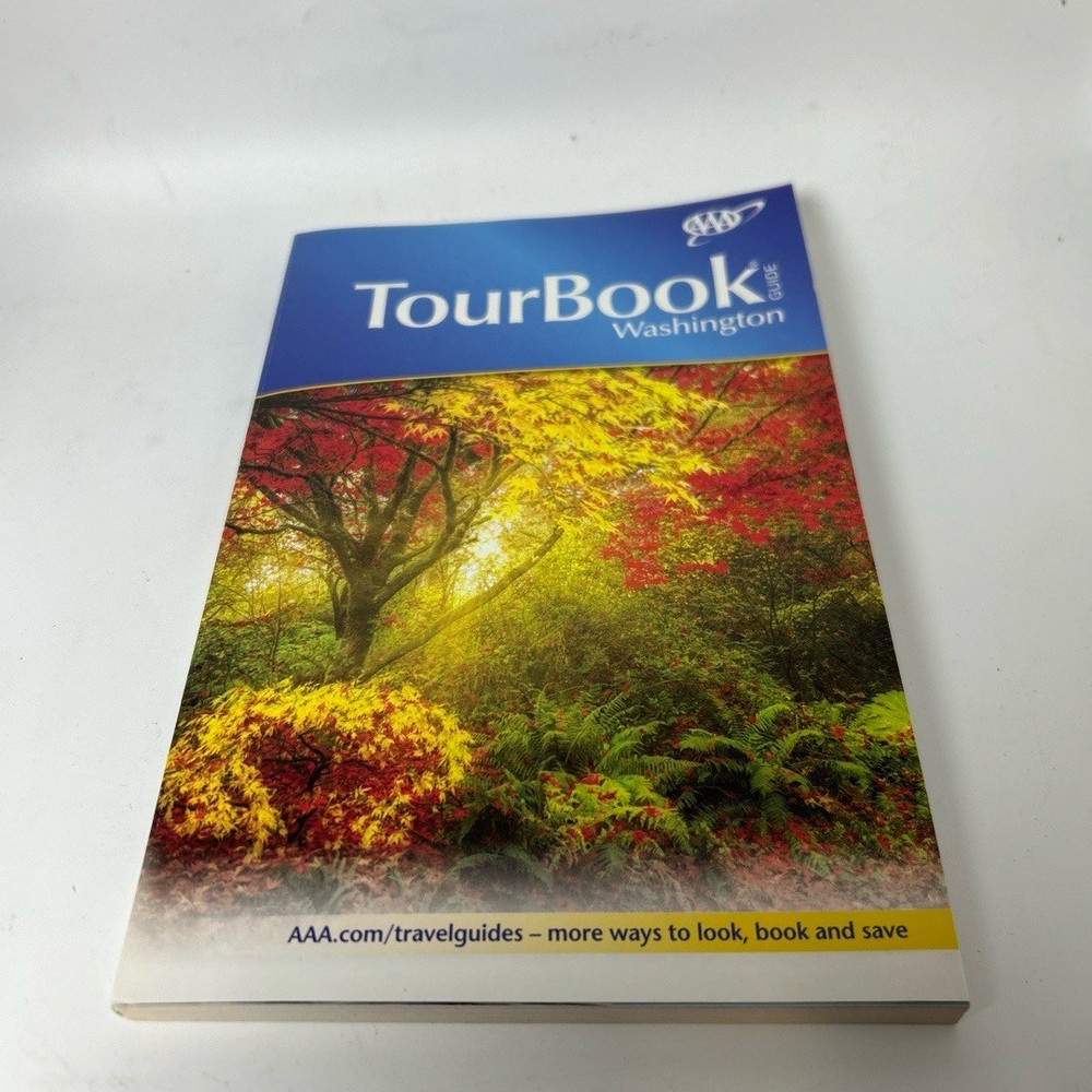 AAA Washington TourBook Travel Guide Scenic Destinations Road Trip Planner