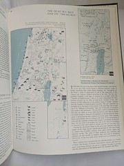 MACMILLAN BIBLE ATLAS Maps By Yohanan Aharoni Michael Avi-yonah Hardcover 1968