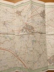 1990 Ordnance Survey Pathfinder Map 1117 SP 60/70 Thame (inc Haddenham & Chinnor