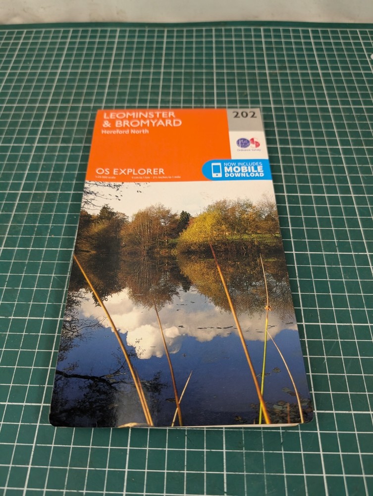 Leominster Bromyard OS Map Explorer 202 1 25000 Hereford North