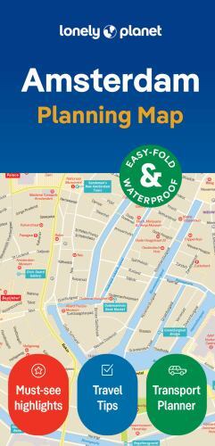 Lonely Planet Amsterdam City Map, Paperback by Lonely Planet Publications (CO…