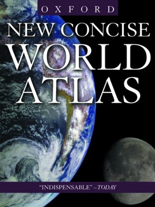 Oxford New Concise World Atlas Hardcover