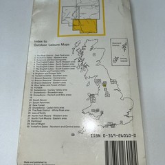 Ordnance Survey Map Outdoor Leisure 10 (2.5 inch to 1 Mile) Yorkshire Dales