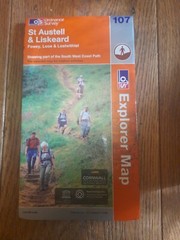Ordnance Survey Explorer 107 St Austell & Liskeard