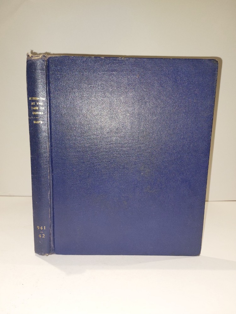 A New Map Of Ayrshire Captain Armstrong Facsimile Of 1775. 1959 At Time Of Burns