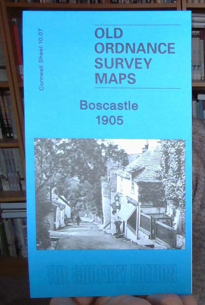 MAP OF Boscastle 1905 Cornwall Sheet 10.07 by Tom Greeves NEW 9781841518930