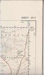 Ordnance Survey 1:25,000 First Series Map Sheet SP 12 Stow-on-the-Wold
