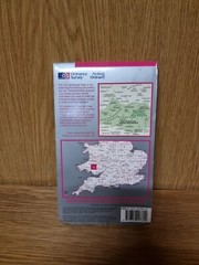 Brecon Beacons by Ordnance Survey Sheet map, folded Landranger Map (12e)