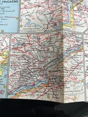 Vintage NATIONAL GEOGRAPHIC 1962 MAP US Washington To Boston 25” X 38” Ex++