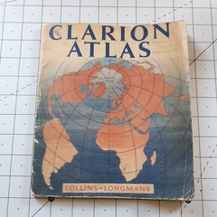 Clarion Atlas Collins Longmans 1948 Paperback Book