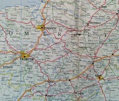 Regent Oil Company British Isles 5 Section Road Map, Sheet 1: Southern England.