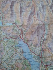OS Ordnance Survey One Inch Cloth Map of The Lake District
