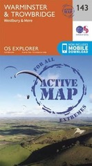 Warminster and Trowbridge (Map) OS Explorer Active Map