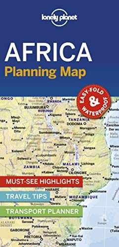 Lonely Planet Africa Planning Map – Map, by Lonely Planet – Good
