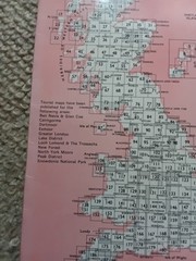 OS ONE INCH RED MAP SHEET 48 LOCH TAY – VGC