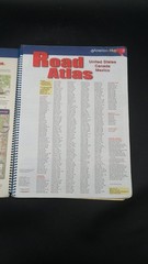 American Map Road Atlas 2003 US Canada Mexico Spiral-Bound Travel Guide Vintage
