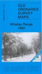 Whalley Range 1892 (Coloured), 1905, 1916 or 1933 Lancashire Sheet 111.02