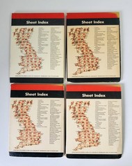 Bartholomew Vintage National Map Series, 1:100 000 Maps x 4, Dorset, Sussex…..