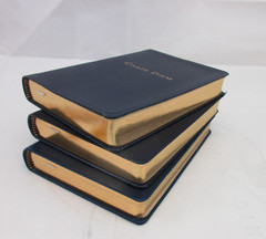ATLAS The Traveler’s Atlas A Geographic Handbook Leather 4×6 NAVY