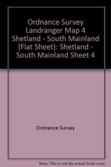 Ordnance Survey Landranger Map 4 Shetlan… by Ordnance Survey Sheet map, folded