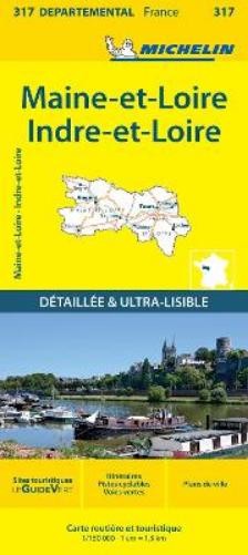 Michelin Indre-et-Loire Maine-et-Loire – Michelin Local Map 317 (Map)