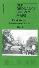 East Acton and Wormwood Scrubs 1894: London Sheet 058.2 (Old Ordnance Survey Map