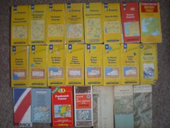 FRANCE MICHELIN EUROPE INTERNATIONAL JOB LOT ORDNANCE SURVEY MAPS