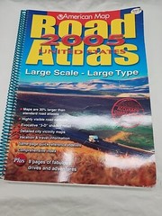 American Map 2005 United States Road Atlas Large Scale – Large Type