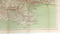 5 x assorted Dorset Ordnance Survey Geographia maps Dorchester & Bournemouth
