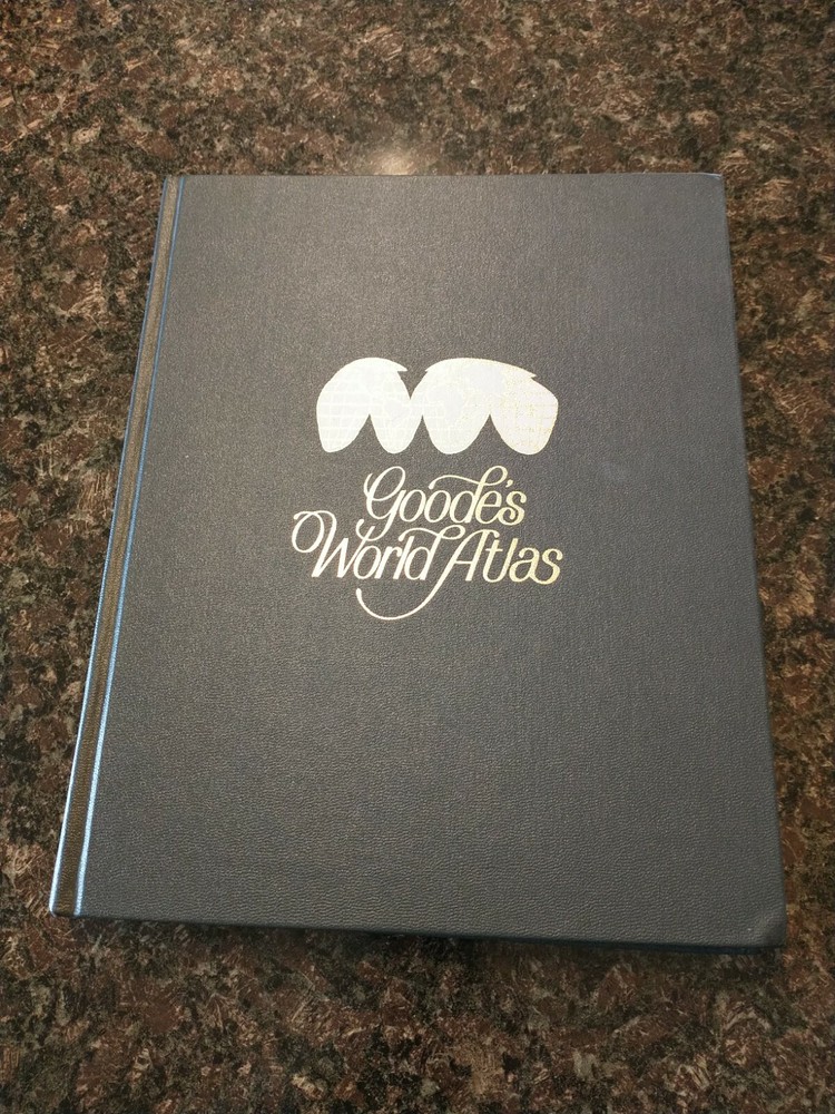 Goode’s World Atlas Rand McNally 13th Ed. 1970