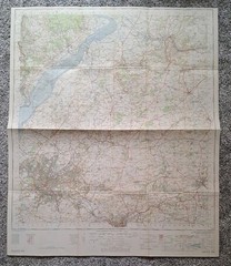 Ordnance Survey Map Of Bristol & Stroud Sheet 156
