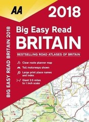 AA Big Easy Read Britain 2018 (AA Road Atlas) (Aa Road Atlas… by AA Publishing