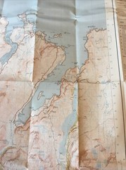 1976 Ordnance Survey Landranger Map 9 Cape Wrath (incl Kinlochbervie )