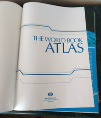 The World Book Atlas 2006 Rand McNally Planet Map Earth