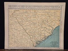 VTG/Antique Pages from Rand Mcnally World Atlas International Edition 1927 Maps