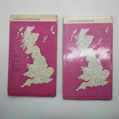 Job Lot Maps X11 – E & W Midlands -Ordnance Survey 1:50000 + Guide Map Stratford