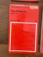 Vintage OS One Inch Maps Bundle x11 Ordnance Survey Seventh Series Retro Joblot