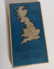 Bartholomew’s Revised Half-Inch to 1 Mile Contoured Map 2 Devon Dartmoor Vintage