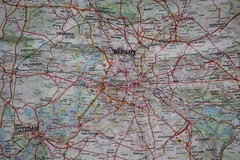 Germany – Mairs Generalkarte 1:200,000 Map – Berlin, Magdeburg, Sheet 10 – 1991