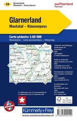Hallwag Kümmerly+Frey AG Glarnerland / Muotatal / Klausenpass (Map) (UK IMPORT)