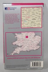 Ordnance Survey Landranger Map – Derby & Burton upon Trent – Sheet 128 – 2002