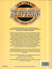 The Railways of Britain Their History Engineering and Operations by Jack Simmons