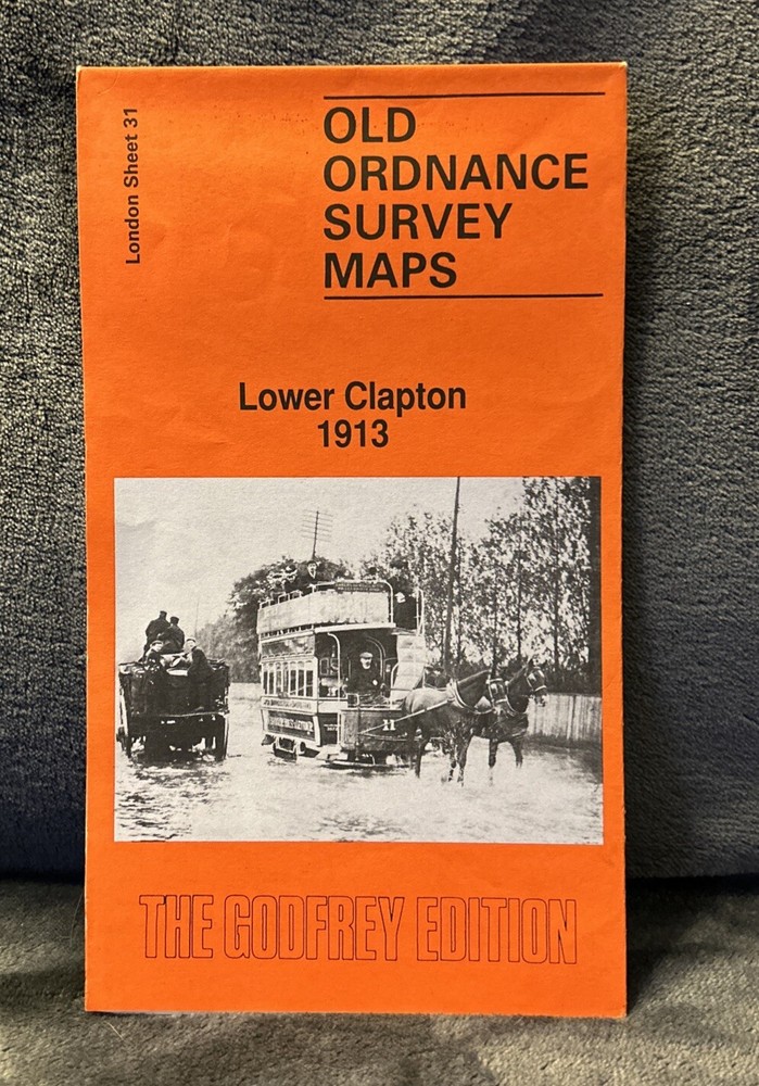 Lower Clapton 1913: London Sheet 031.3 (Ol… by Mander, David Sheet map, folded