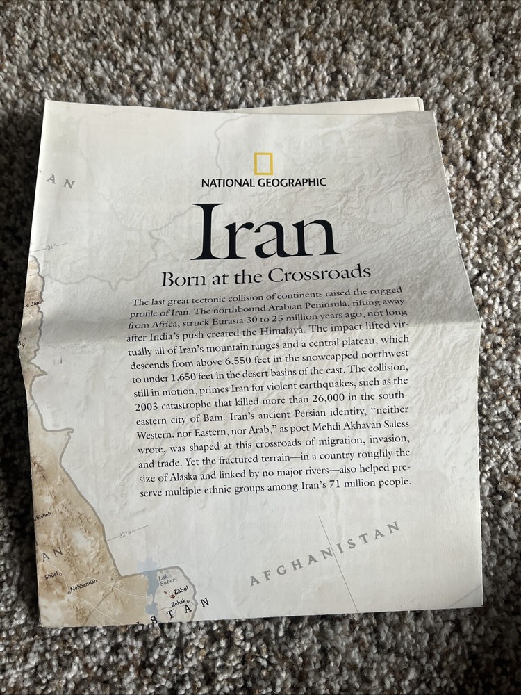National Geographic Magazine Supplemental / Iran / Circa June 2008