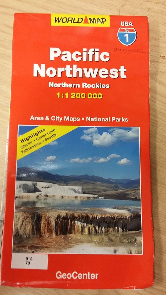 Pacific Northwest: Northern Rockies: GeoCenter Map (M17)