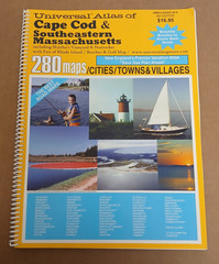 Universal Atlas of Cape Cod and Southeastern Massachusetts 2005 Spiral Bound
