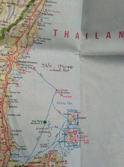 Vintage Nelles Maps – Folded Sheet Map – Thailand – 2010