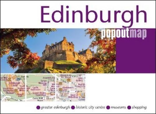 Edinburgh PopOut Map – pocket size, pop up map of Edinburgh city centre (Map)