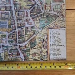 Tudor town plan of Cambridge